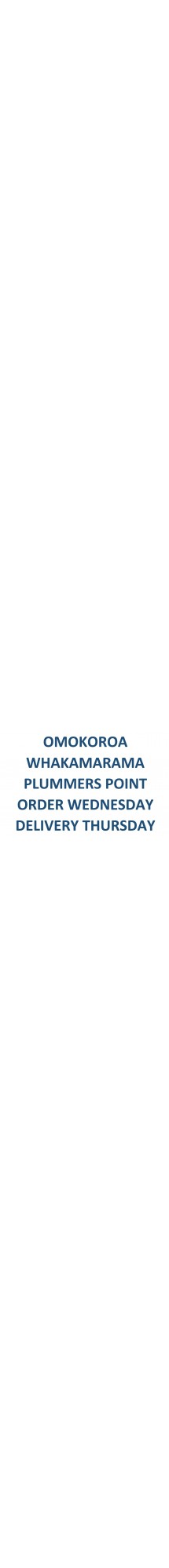 Omokoroa whakamarama plummers point